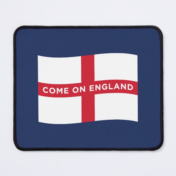 Item preview, Come On England Wave Flag (On Blue) designed and sold by STUDIO-72.