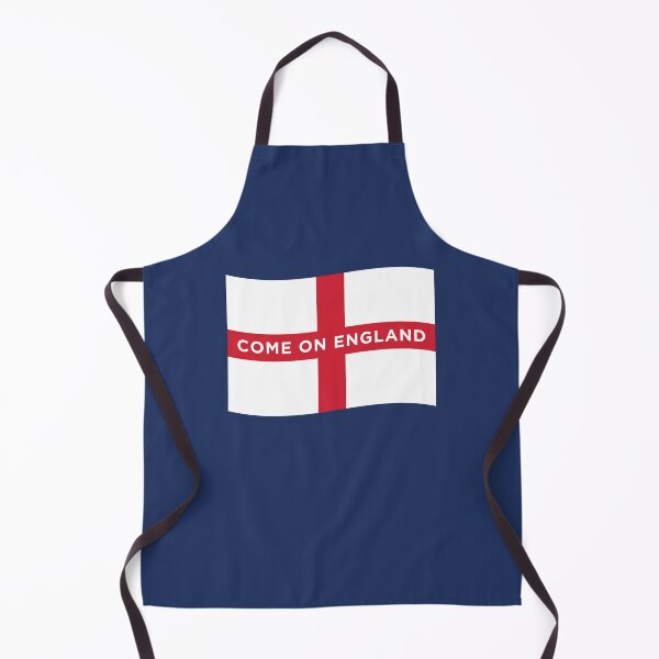 Item preview, Come On England Wave Flag (On Blue) designed and sold by STUDIO-72.