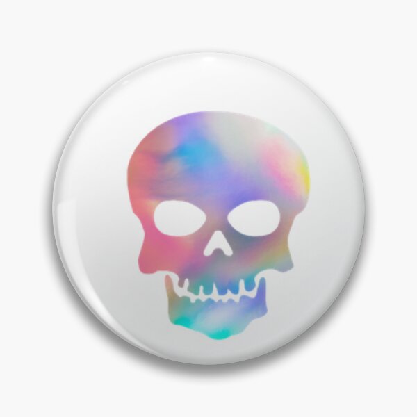 Item preview, holographic skull 2 designed and sold by nadeesha55.