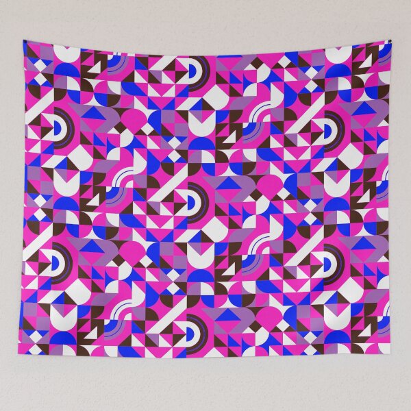 Item preview, geometric colorful patterns conceptual Art - Abstract Neo Geo graphic design designed and sold by Design Repo.