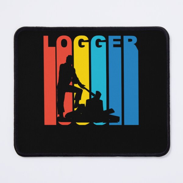 Item preview, Logger Silhouette Lumberjack designed and sold by aryagiri.