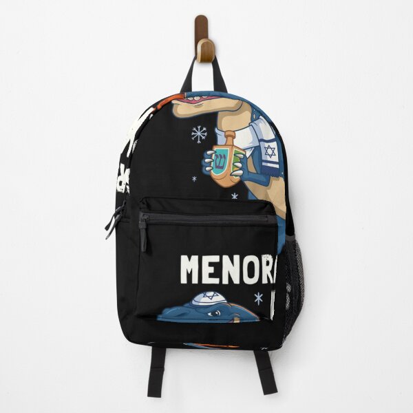 Item preview, HANUKKAH REX MENORASAURUS REX DINOSAUR FUNNY MENORA PUN designed and sold by sobriowslen.