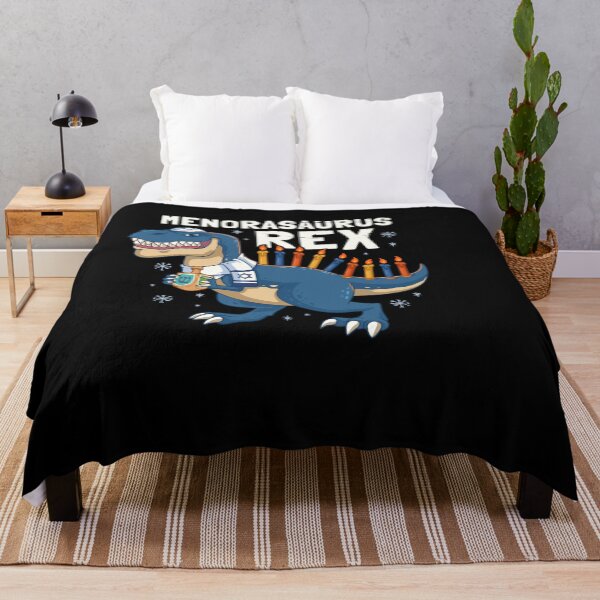 Item preview, HANUKKAH REX MENORASAURUS REX DINOSAUR FUNNY MENORA PUN designed and sold by sobriowslen.
