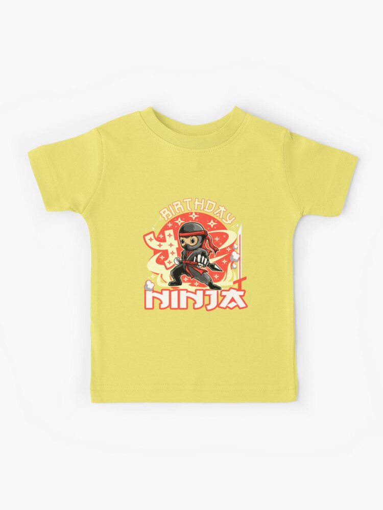 Kids Ninja Brothers Little Bro Boy Ninjas Shirt - TeeUni