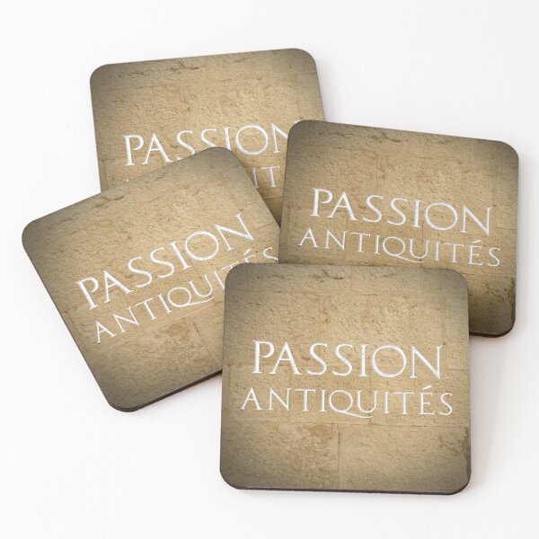 Passion for Antiques Coasters (Set of 4)