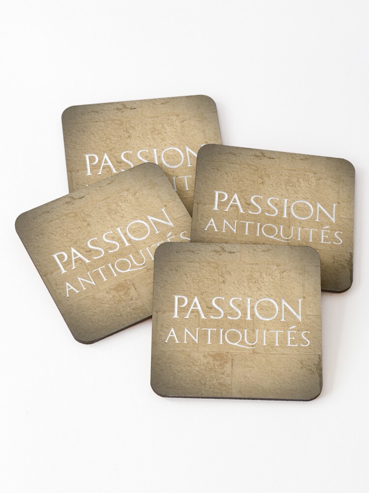 Thumbnail 1 of 5, Coasters (Set of 4), Passion for Antiques designed and sold by PMedievistes.