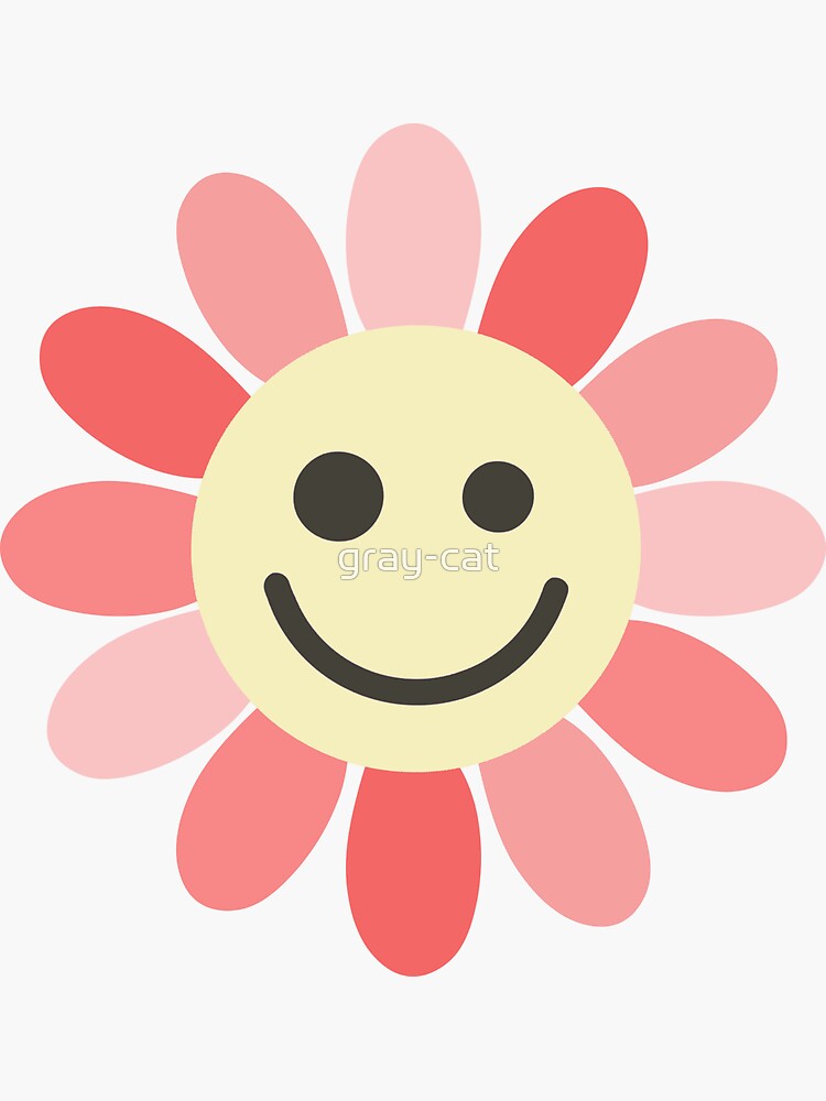 Pink Happy Flower