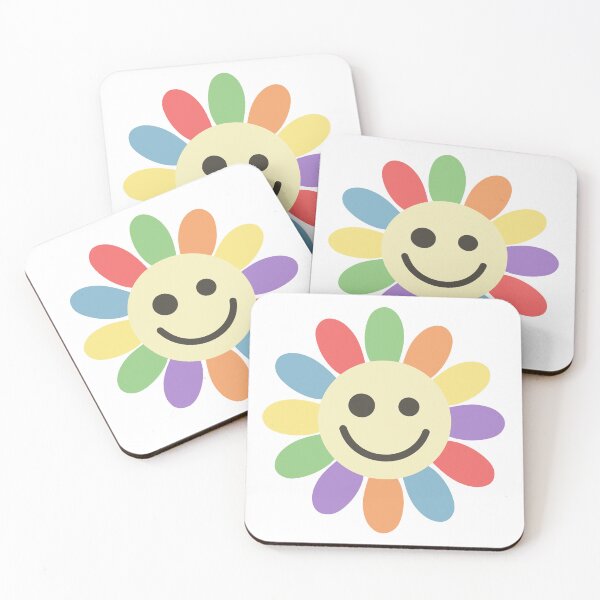 Item preview, Rainbow Happy Flower designed and sold by gray-cat.