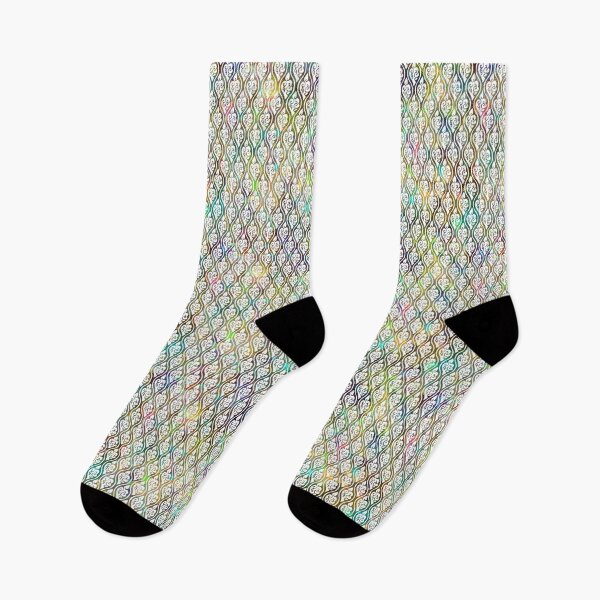 Item preview, Japanese holographic print with Tatewaku Tatewaki Tachiwaki pattern designed and sold by VectoriasSecret.