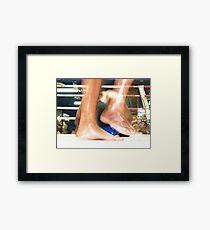 Knock out Framed Print