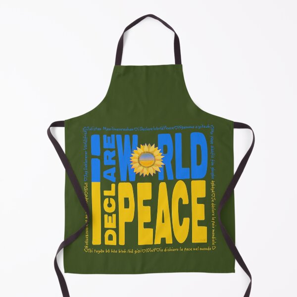 Item preview, #IDWP I Declare World Peace - in support of Ukraine designed and sold by IDWP.