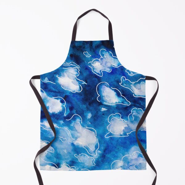 Item preview, Clouds line art with watercolour designed and sold by Chantellearts.