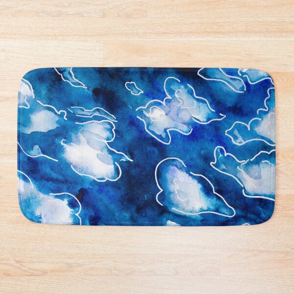 Item preview, Clouds line art with watercolour designed and sold by Chantellearts.