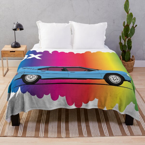 Item preview, Light blue BX on colourfully background designed and sold by knappidesign.