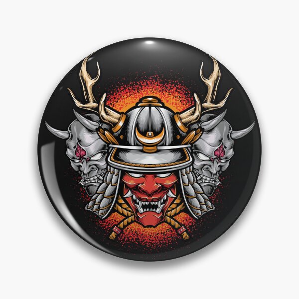 Item preview, Samurai Japanese design for t-shirt and sticker designed and sold by ougraz24.