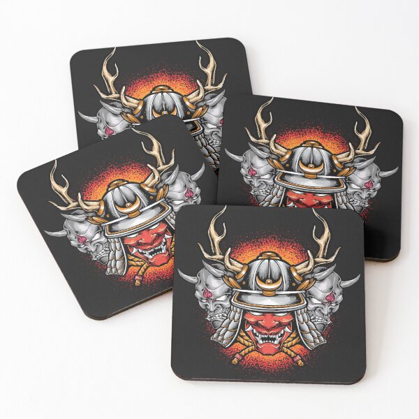 Item preview, Samurai Japanese design for t-shirt and sticker designed and sold by ougraz24.