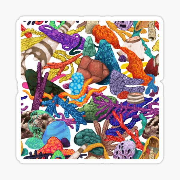 Treasures of foam Sticker