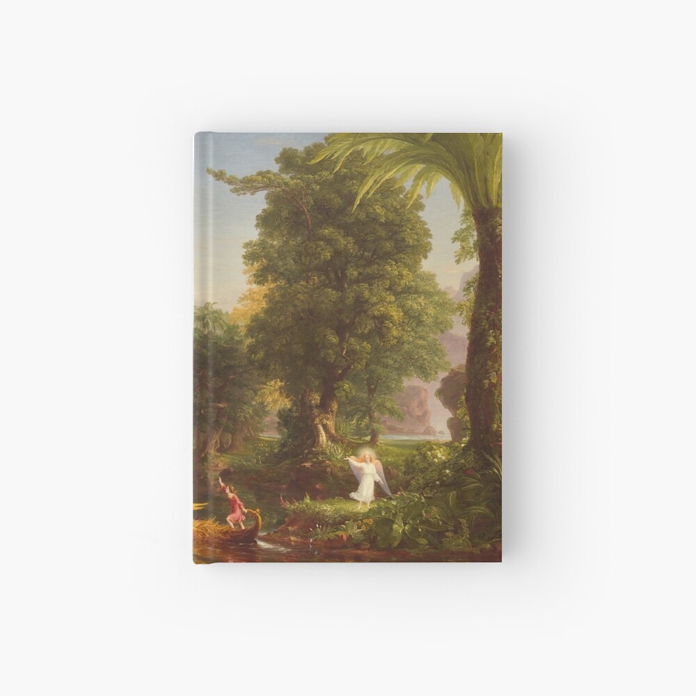 The Voyage of Life Youth Painting by Thomas Cole Hardcover Journal
