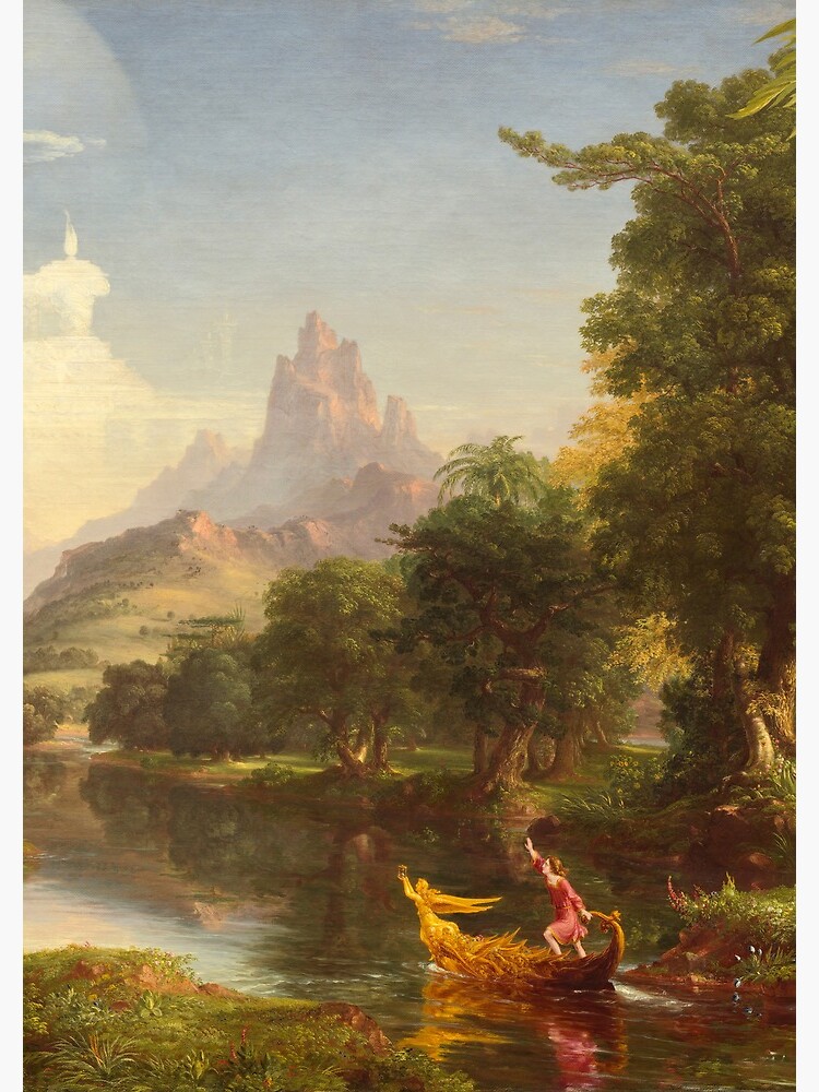 The Voyage of Life Youth Painting by Thomas Cole by podartist