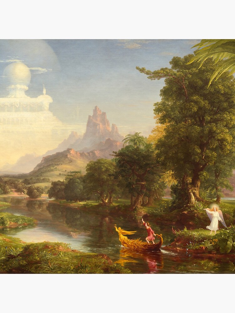 The Voyage of Life Youth Painting by Thomas Cole by podartist