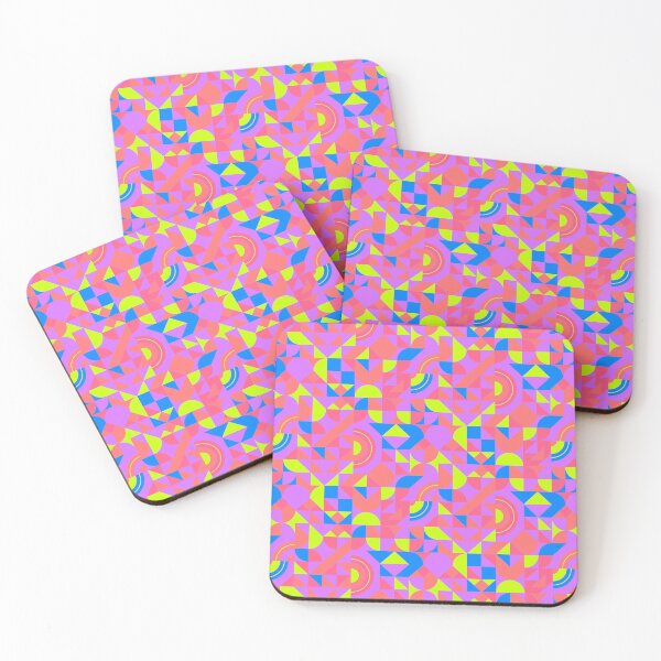 Item preview, geometric colorful patterns conceptual Art - Abstract Neo Geo graphic design designed and sold by Design Repo.