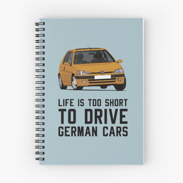 Item preview, Pug 106 - Life is too short to drive German cars designed and sold by knappidesign.