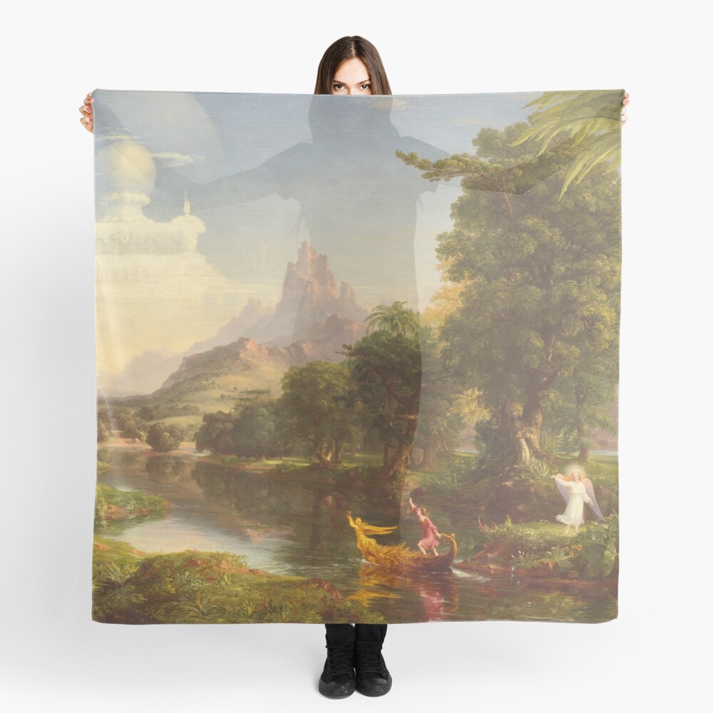 The Voyage of Life Youth Painting by Thomas Cole Scarf