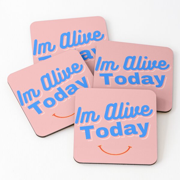 Item preview, Im Alive Today Smiling Feel Good Breath Good Enjoy Your life Now T-Shirt designed and sold by CoolMolo.