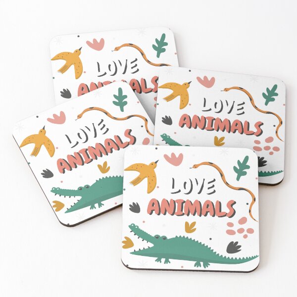 Item preview, Love animals T-shirt designed and sold by Art-Echo.