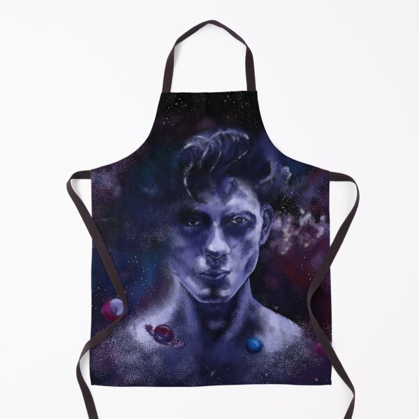 Item preview, Glow in the dark fantasy galaxy art illustration designed and sold by virginiajollyh.