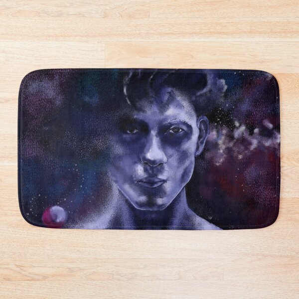 Item preview, Glow in the dark fantasy galaxy art illustration designed and sold by virginiajollyh.