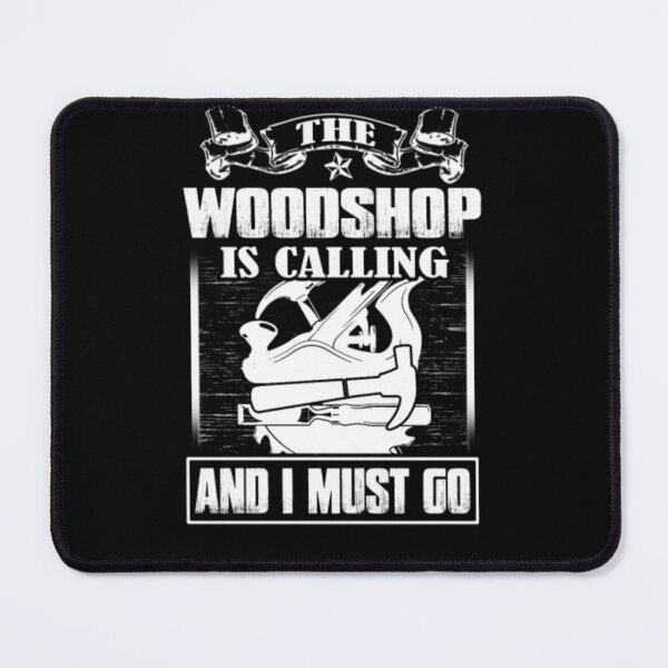 Item preview, the woodshop is calling designed and sold by aryagiri.