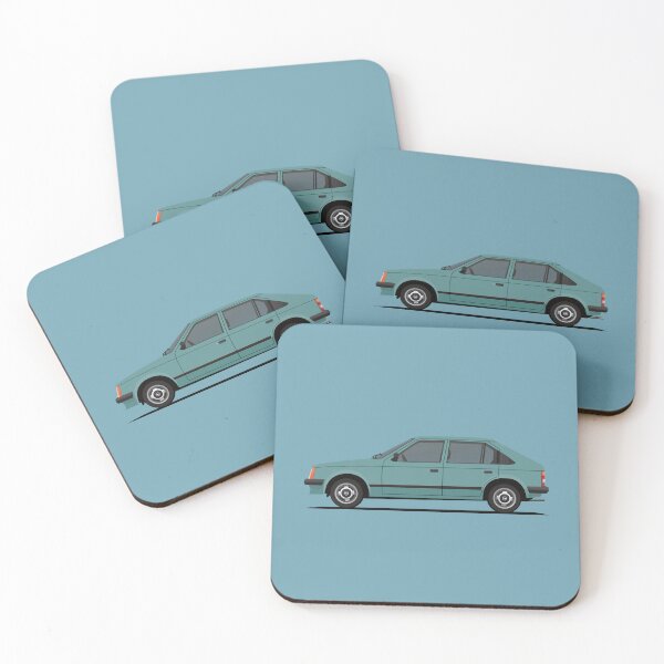 Item preview, Kadett D - Astra Mk1 - turquoise designed and sold by knappidesign.