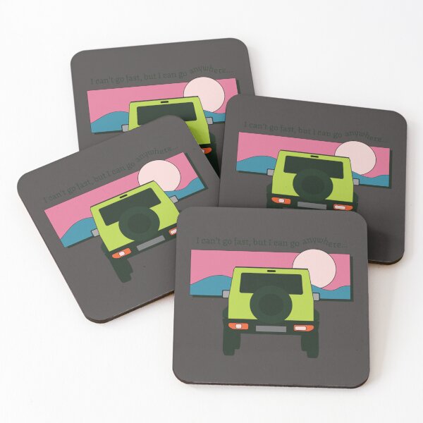 Item preview, Lime Green Suzuki Jimny - Can_t go Fast, Can Go Anywhere   designed and sold by 2020-Printworks.