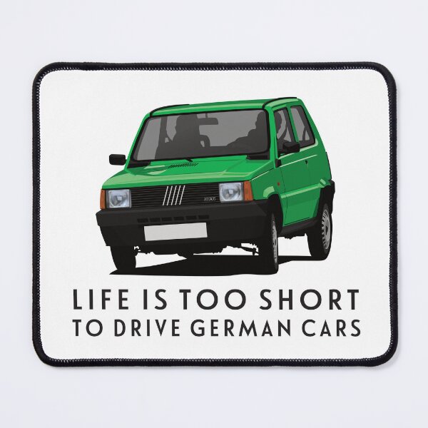 Item preview, Life is too short to drive German cars - Panda in green designed and sold by knappidesign.