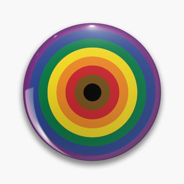 Artikelvorschau, Philadelphia Gay Pride Kreismuster entworfen und verkauft von PatternSalad.