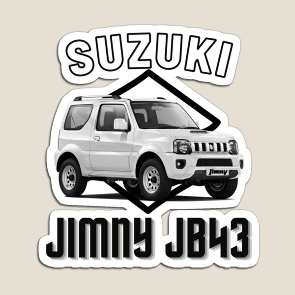 Suzuki Jimny With Logo  Magnet for Sale by 2020-Printworks