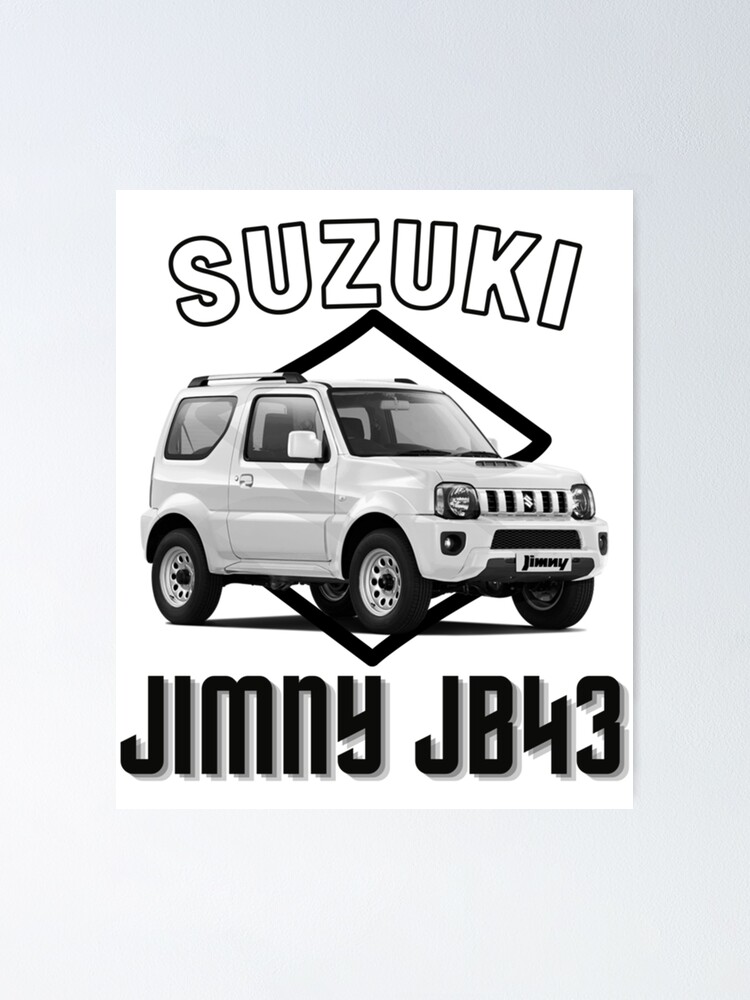 "Suzuki Jimny JB43 With Logo " Poster for Sale by 2020-Printworks