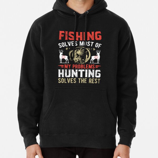 I'm not anti social I'd just rather be fishing Pullover Hoodie