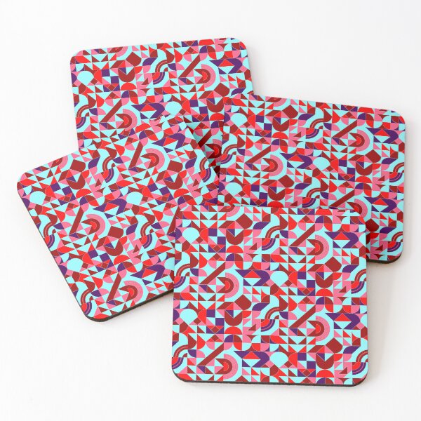 Item preview, geometric colorful patterns conceptual Art - Abstract Neo Geo graphic design designed and sold by Design Repo.