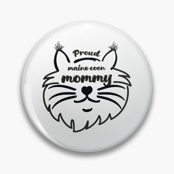 Item preview, Proud Maine Coon cat mommy designed and sold by GizmoDesign.