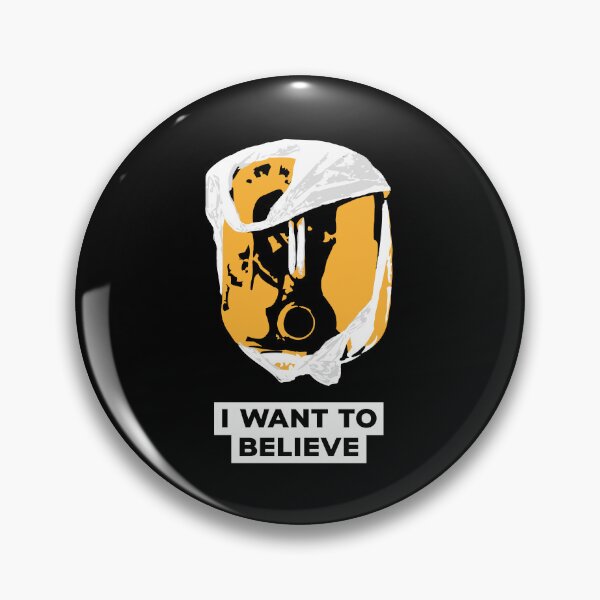 Item preview, I Want To Believe 001 Skull designed and sold by in-vectors.