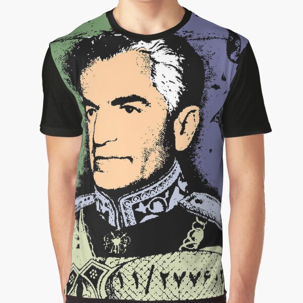 SHAH OF IRAN Graphic T-Shirt