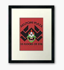 Akutomi Plaza Samurai Framed Print