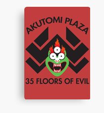 Akutomi Plaza Samurai Canvas Print