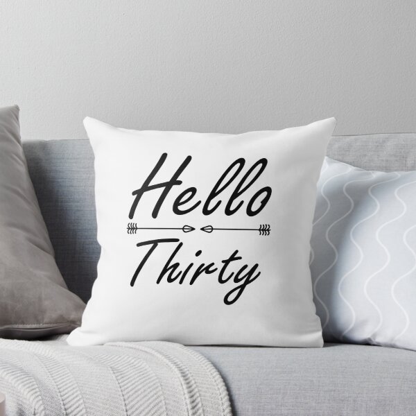 Item preview, Hello Thirty - 30 Year Old Birthday designed and sold by Amineharoni.