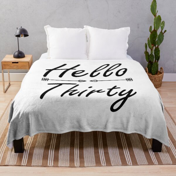 Item preview, Hello Thirty - 30 Year Old Birthday designed and sold by Amineharoni.