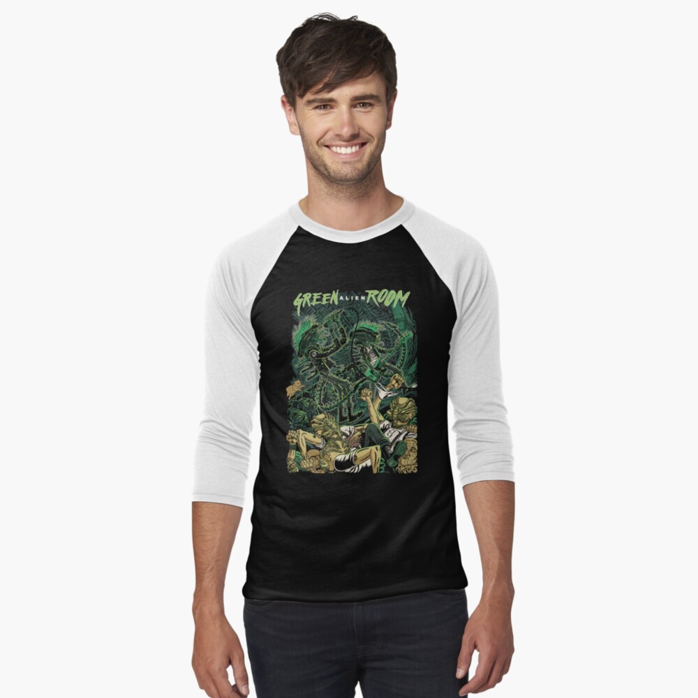 Item preview, Baseball ¾ Sleeve T-Shirt designed and sold by gengiskahn.