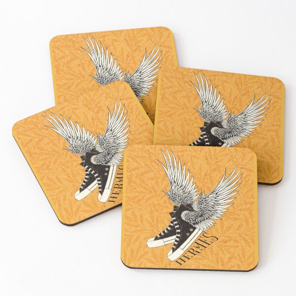 Item preview, Hermes god, Greek mythology, sneakers with wings designed and sold by Mirksaz-designs.