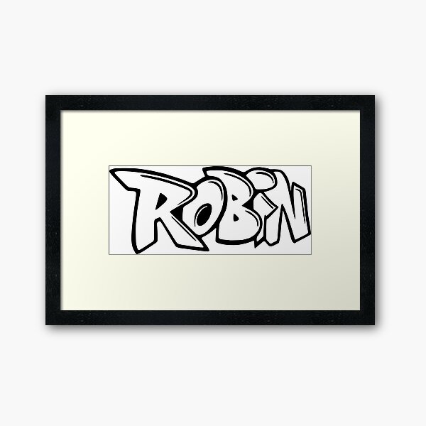 Aperçu de l'œuvre Robin - Création de nom de graffiti créée et vendue par NameThatShirt.
